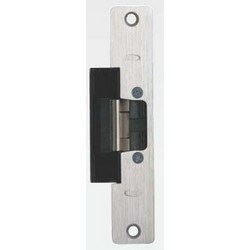 Rutherford Controls S6507 X 32D | Standard Heavy Duty Centerline Electric Strike for Round Corner in Brushed Stainless Steel