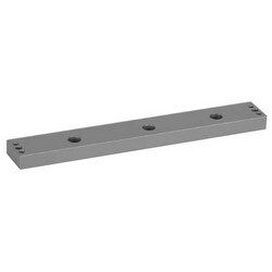 Rutherford Controls SP722 X 28 | Electromagnetic Lock Spacer, 18-3/4 Length X 1 Width X 1/2 Inch Height, Brushed Anodized Aluminum