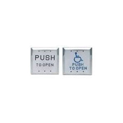 Security Door Controls 482A4U Square Push Plate Switch  Spdt