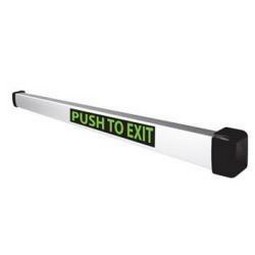Security Door Controls MSB550-2U Switch Bar with 2-SPDT contacts, Brushed Stainless Steel