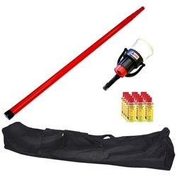 SDI SOLO809 | Smoke Detector Starter Kit, Includes Solo 100 15’ Access Pole, Solo 330 Dispenser, Smoke Centurion Aerosol, Solo 604 Carrying Bag