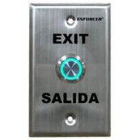Seco-Larm Usa Inc SD-7275SGEX1Q | Vandal Resistant Push Button Lighted Green