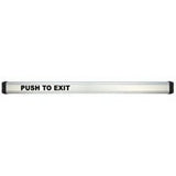 Securitron Magnalock Corp EMB-CL | Electromechanical Exit Bar, 12/24 Volt Dc, 36" L, Clear, With 22 Awg Cable And Armored Door Cord