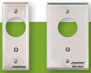 Securitron Magnalock Corp MK2 | Mortise Keyswitch, Momentary, 1-Gang, Dpdt, 12/24 Volt Dc, With Anti-Tamper Screw
