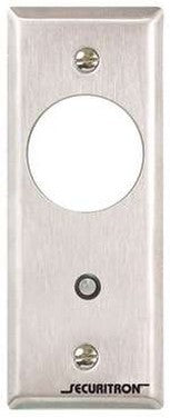 Securitron Magnalock Corp MKAN | Mortise Keyswitch, Alternate, Narrow Stile, Spdt, 12/24 Volt Dc, With Anti-Tamper Screw