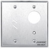 Securitron Magnalock Corp MKPZ | Mortise Keyswitch, Audible Momentary, 2-Gang, Spdt, 12/24 Volt Dc, With Anti-Tamper Screw