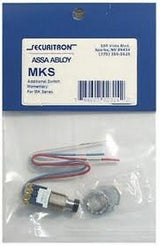 Securitron Magnalock Corp MKSA | Mortise Keyswitch, Alternate, Add-On, Spdt, 12/24 Volt Dc, With Anti-Tamper Screw
