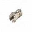 Steren 200-027 "F" Hex Crimp Connector for RG6 Coax
