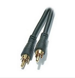 Steren Electronics - Usa 206000 6Ft Rca-Rca Rg59 Black Cable