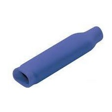 Steren 300-077 | B-Wire Connector Bean with Gel Filled Blue Crimp Type Insulated Butt 19-26 AWG Solid Wire Copper Wire Splice, Sold as Singles