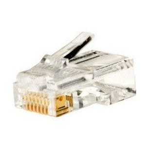 Steren 300-168 | Modular 8x8 Round/Solid RJ45 Plug