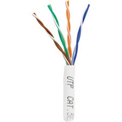 Steren 300-783WH | 1000' White 350MHz CAT5e Exchange Cable