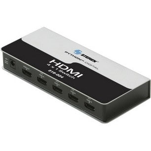 Steren 516-024 Python™ Digital 4 X 1 HDMI Switcher With Remote