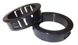 Elk Products Inc. SWD1 | Structured Wiring Donut Grommets, for 1.25" Wire Entry, 2pk