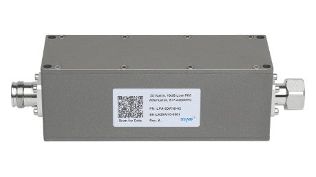 SYM Technology LPA-20W10-42 | Low-PIM 10 dB Attenuator