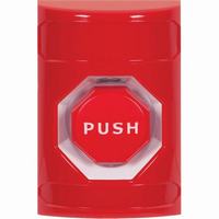 Safety Technology SS2002NT-EN | Red No Cover Key-to-Reset (Illuminated) Stopper Station with No Text Label English