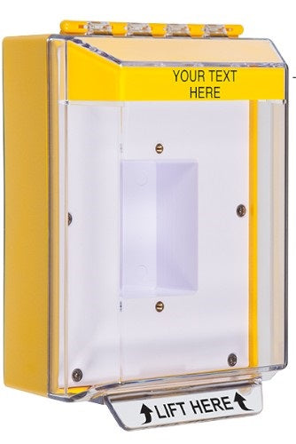 Safety Technology STI-14420C-Y | Universal Stopper Low Profile Cover Enclosed Back Box