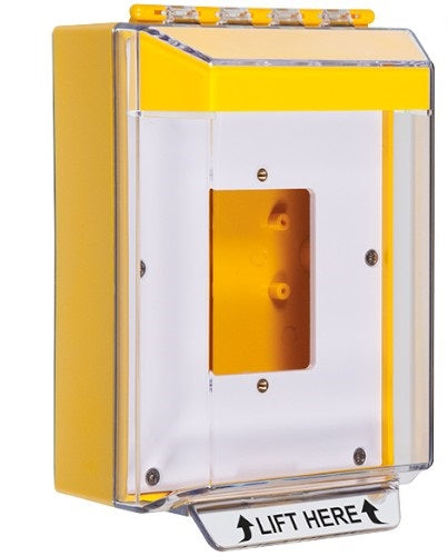 Safety Technology STI-14520N-Y | Universal Stopper Low Profile Cover Enclosed Back Box