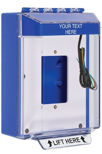 Safety Technology STI-14530C-B | Universal Stopper Low Profile Cover Enclosed Back Box