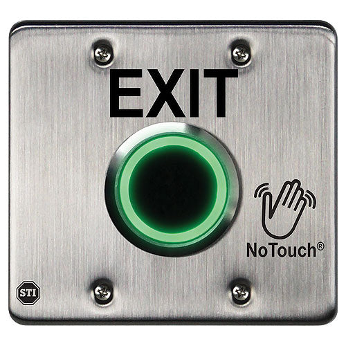 Safety Technology NT-SS201-EN | No Touch, Us Double Gang, Exit