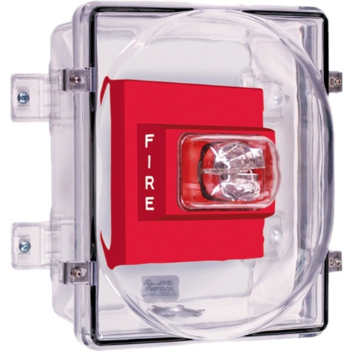 Safety Technology STI-1221B | Strobe Damage Stopper And Enclosed Back Box With Double-Gang Outlet Box