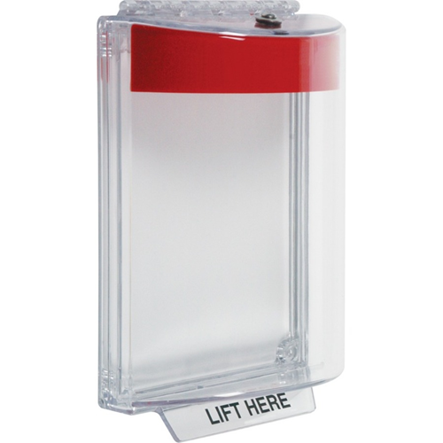 Safety Technology STI-13020NR | Universal Stopper With Horn, Flush, NO Lable