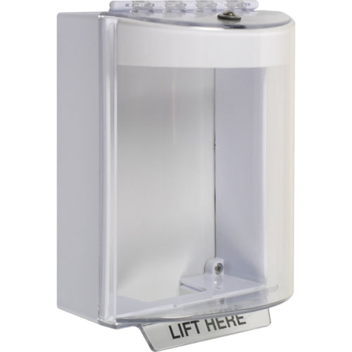 Safety Technology STI-13220N-W | Protective Cover with Wht Housing Surface Mount