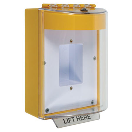 Safety Technology STI-13410N-Y | Universal Stopper Dome Cover Enclosed Back Box