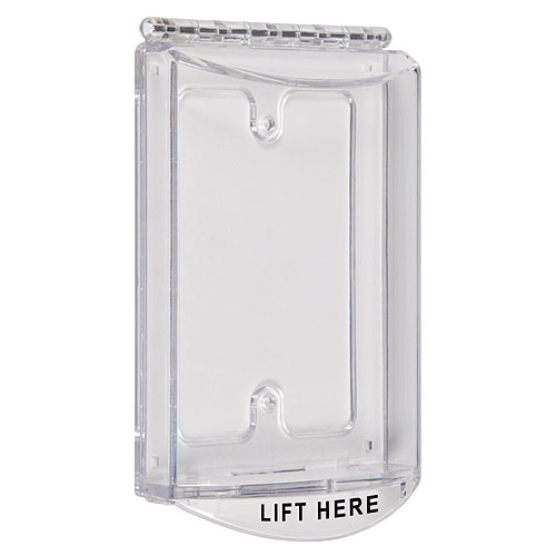 Safety Technology STI-6519 | Single-Gang Protective Cover, Indoor, Clear
