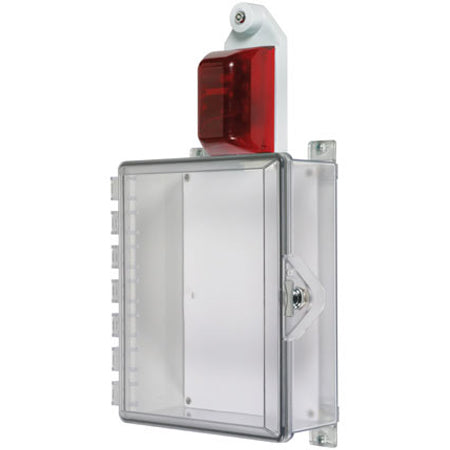 Safety Technology STI-7525 | Protective Cabinet With Siren/Strobe Alarm