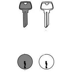 Sargent 11-X6275LB | Cylinder Lock Key Blank, Day/Change Key, LB Keyway, for XC Series Cylinder Lock, 50 each per Box