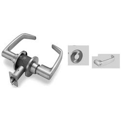 Sargent 11G37 LL 26D LESS CYL | Door Cylinder Lock, L-Rose, L-Lever, 2-3/4" Backset, Satin Chrome without Cylinder, for Classroom