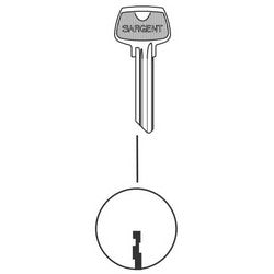 Sargent 275LL | Cylinder Lock Key Blank, 5-Pin, LL Keyway