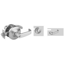 Sargent 2860RX-10XG71-24V LL 26D LHR | Door Cylinder Lock, Heavy Duty, Fail Safe, Right Hand, Request-To-Exit, L-Lever, L-Rose