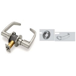 Sargent 2870-11G17 LL 26D | Door Cylinder Lock, L-Lever, L-Rose, Interchangeable Core Disposable Plug Cylinder, 4-7/8" ANSI Strike, 2-3/4" Backset