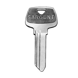 Sargent 6275HB | Cylinder Lock Key Blank, 6-Pin, HB Keyway
