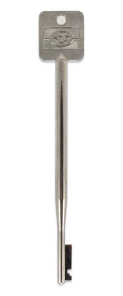 Sargent And Greenleaf Inc 6804-019 | Uncut Safe Deposit Key Blank, Nickel Silver, 1 Bitted