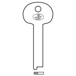 Sargent And Greenleaf Inc 9500-003 | Safe Deposit and Cabinet Lock Key Blank, Standard Renter, Nickel Silver, For 4231/4420/4440/4444/4100/4500 Series Lock