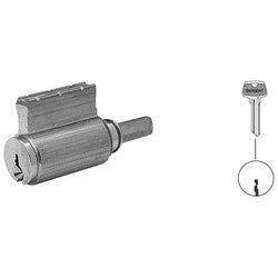 Sargent C10-1 15 LA 1-BIT | Door Lock Cylinder, LA Keyway, Satin Nickel, for 10/8/7/6500 Bored/Auxiliary/Integra/Mail Box Lock