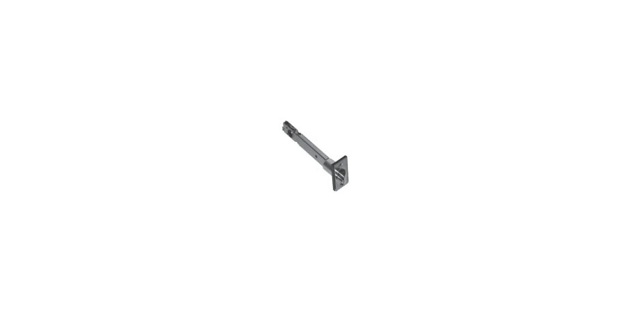 Schlage (Allegion Brand) 16-126 626 | Door Lock Deadlatch, US26D Satin Chrome, 5 in. Backset, Latch Face, Square Corner