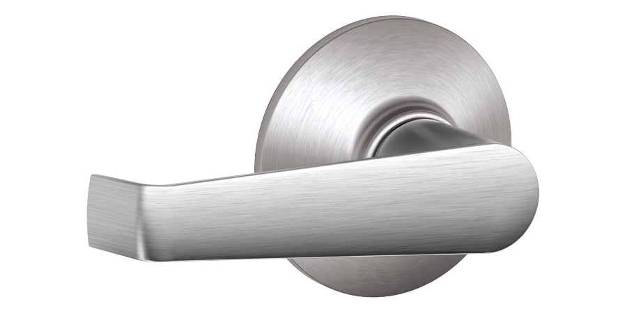 Schlage (Allegion Brand) F10 ELA 626 | Hall and Closet Door Lock, Function, Passage Latch, US26D Satin Chrome, Boxed, Metal