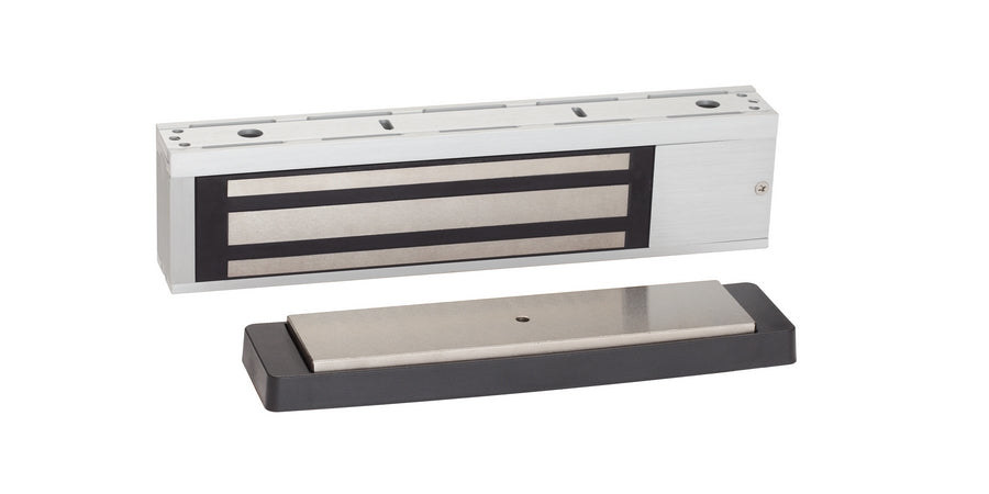 Schlage (Allegion Brand) M490 | Electromagnetic Lock, 1500 lb. Holding Force, 12/24 VDC Input, 0 to 49 C