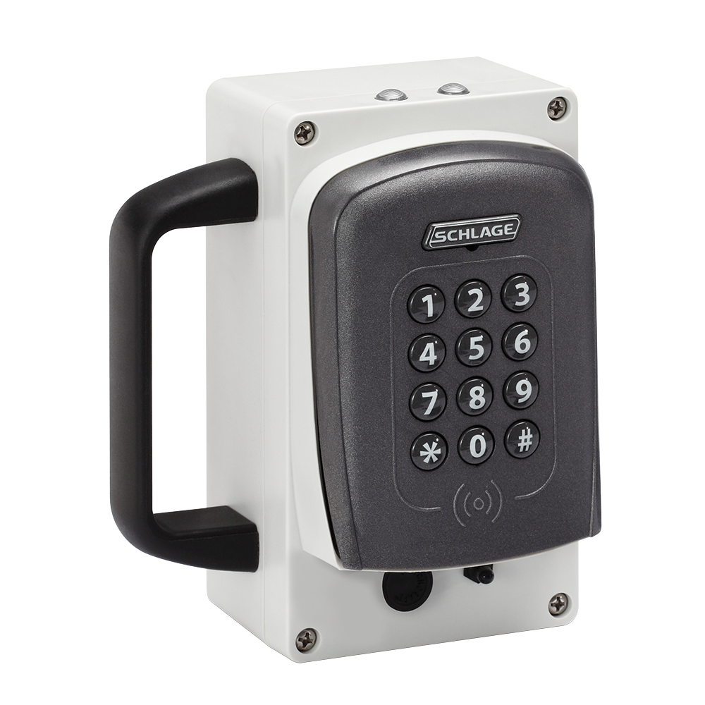 Schlage (Allegion Brand) WPR400-MT | Portable Reader, 128-Bit Format, 125 kHz, Keypad Interface, Proximity, Smart Card Format