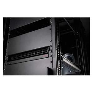 APC Schneider Electric ACF201BLK | Air Distribution Rack, Rack, 16.98 in. W, 3.44 in. H, 26.34 in. D, 2 RU
