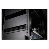 APC Schneider Electric ACF201BLK | Air Distribution Rack, Rack, 16.98 in. W, 3.44 in. H, 26.34 in. D, 2 RU