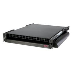 APC Schneider Electric ACF201BLK | Air Distribution Rack, Rack, 16.98 in. W, 3.44 in. H, 26.34 in. D, 2 RU