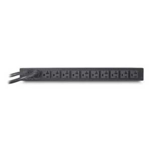APC Schneider Electric AP4452 | Rack ATS, 120V, 20A, L5-20 In, (10) 5-20R Out, 1U, 8 Ft. Cord