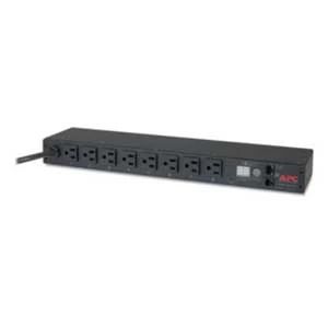 APC Schneider Electric AP7800B | Rack PDU, Metered, 1U, 15A, 100/120V, (8) 5-15