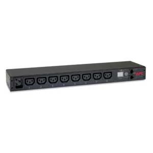 APC Schneider Electric AP7821B | Horizontal PDU, IEC 320 C13, IEC 320 C20, 8 Outlet, 200 V, 208 V, 230 V, 16 A, 1 RU, 8.2 ft. Cord, 50/60 Hz, 1.74 in. H