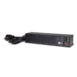 APC Schneider Electric AP7902B | Horizontal PDU, NEMA 5-20R, NEMA L5-30P, 16 Outlet, 100 V, 120 V, 2880 VA, 24 A, 2 RU, 10 ft. Cord, Black, 50/60 Hz, 3.5 in. H